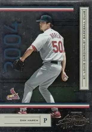 2004 Playoff Absolute Memorabilia - Retail #182 - Dan Haren - St. Louis Cardinals