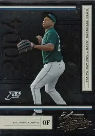 2004 Playoff Absolute Memorabilia - Retail #185 - Delmon Young - Tampa Bay Devil Rays