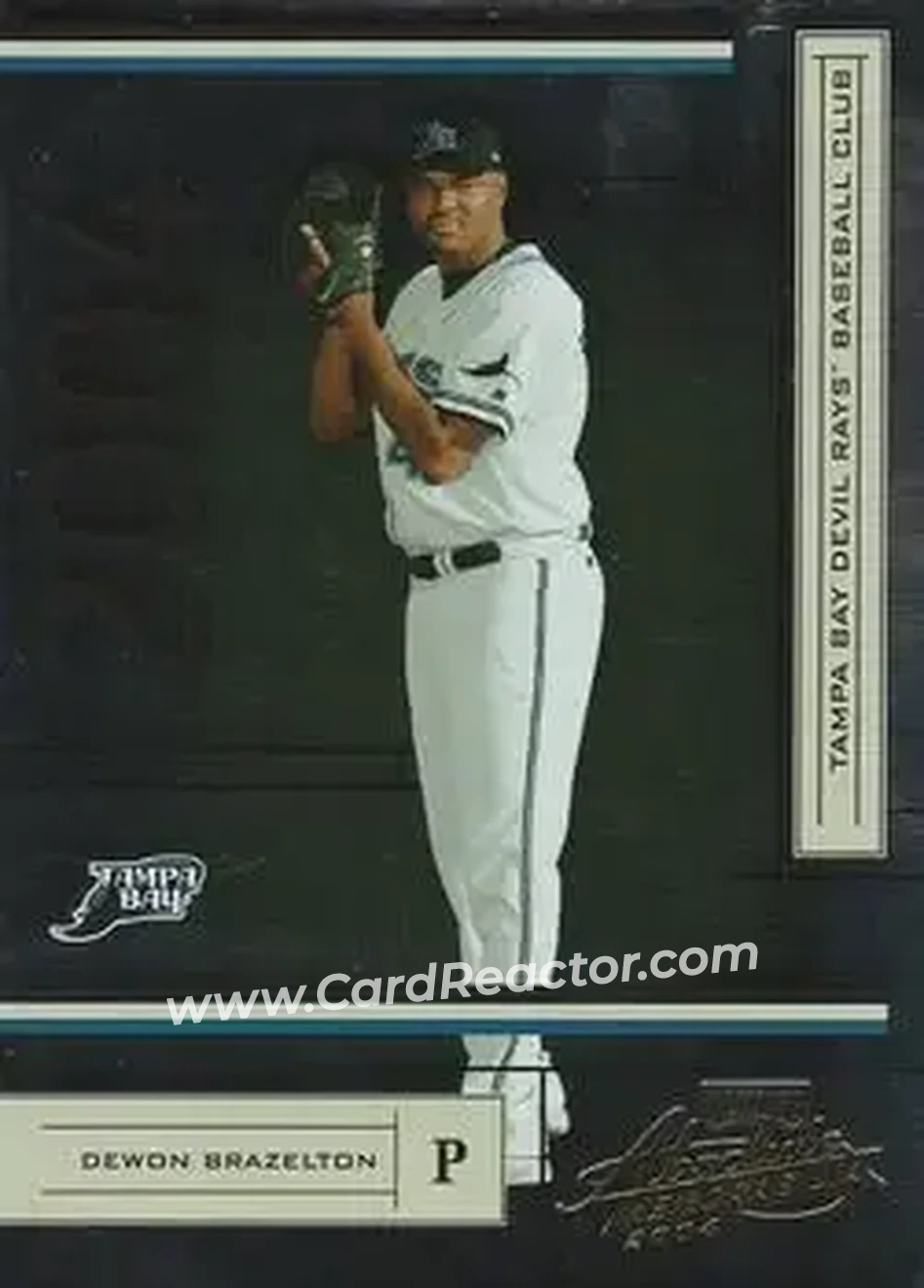 2004 Playoff Absolute Memorabilia - Retail #187 - Dewon Brazelton - Tampa Bay Devil Rays - Front