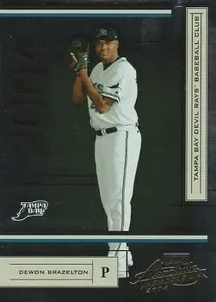 2004 Playoff Absolute Memorabilia - Retail #187 - Dewon Brazelton - Tampa Bay Devil Rays