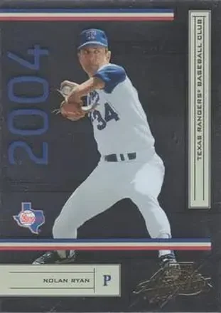 2004 Playoff Absolute Memorabilia - Retail #190 - Nolan Ryan - Texas Rangers