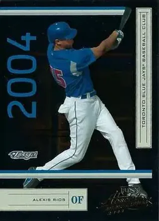2004 Playoff Absolute Memorabilia - Retail #198 - Alex Rios - Toronto Blue Jays