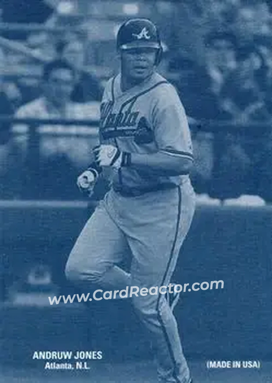 2004 Leaf - Exhibits 1927 Second Edition #5 - Andruw Jones - Atlanta Braves - Front