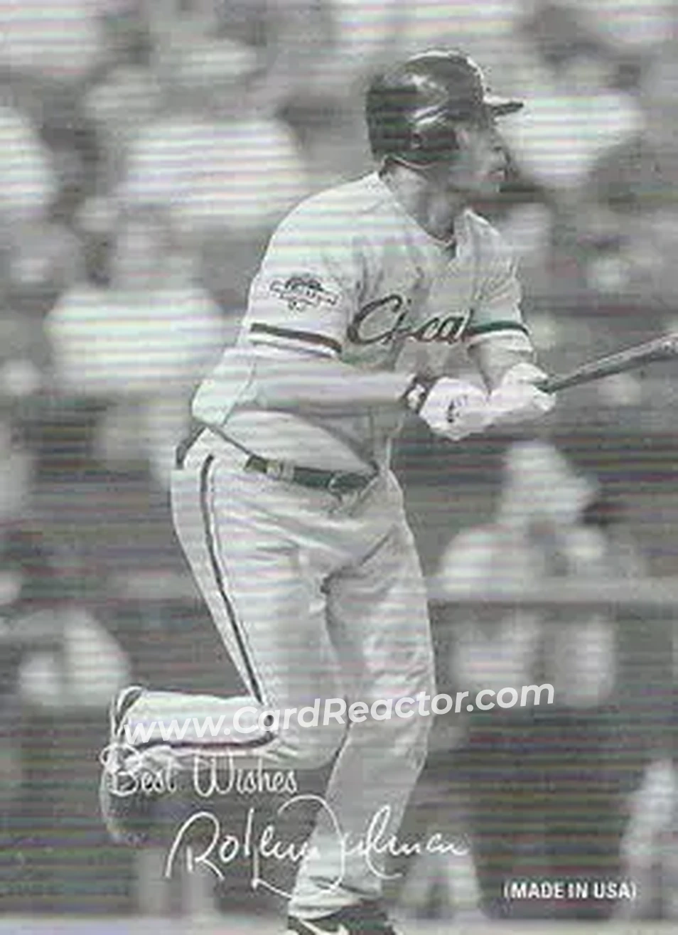 2004 Leaf - Exhibits 1939-46 Best Wishes Left #40 - Roberto Alomar - Chicago White Sox - Front