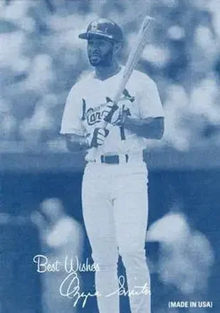2004 Leaf - Exhibits 1939-46 Best Wishes Left Second Edition #34 - Ozzie Smith - St. Louis Cardinals