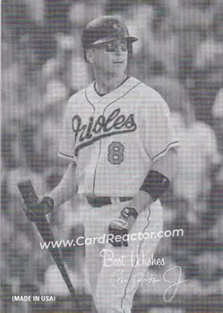 2004 Leaf - Exhibits 1939-46 Best Wishes Right #9 - Cal Ripken - Baltimore Orioles - Front 2004 Leaf - Exhibits 1939-46 Best Wishes Right #9 - Cal Ripken - Baltimore Orioles - Front