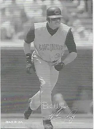 2004 Leaf - Exhibits 1939-46 Best Wishes Right #24 - Ken Griffey Jr. - Cincinnati Reds