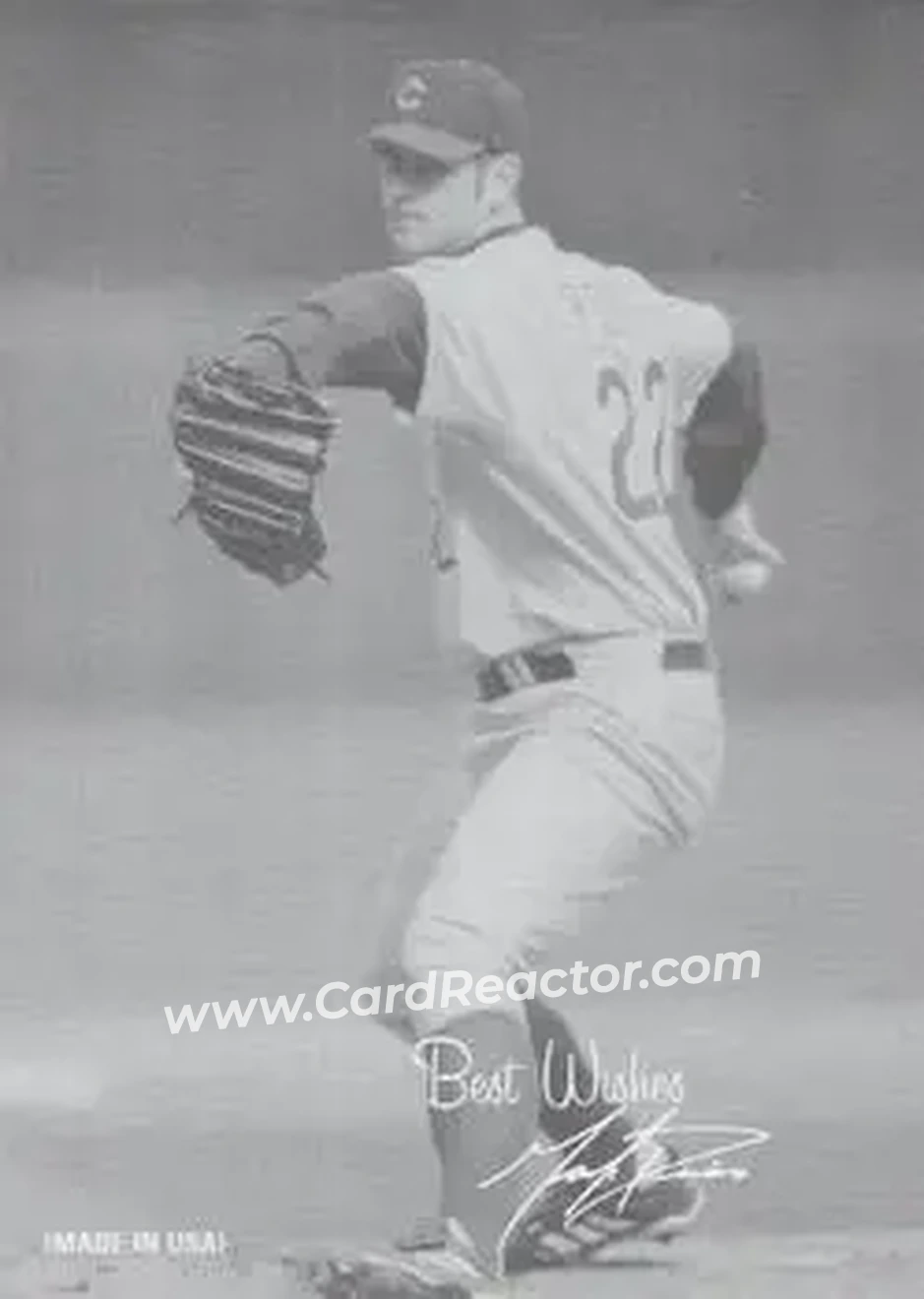 2004 Leaf - Exhibits 1939-46 Best Wishes Right #26 - Mark Prior - Chicago Cubs - Front