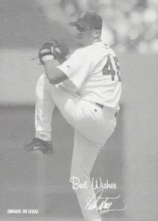 2004 Leaf - Exhibits 1939-46 Best Wishes Right #35 - Pedro Martinez - Boston Red Sox