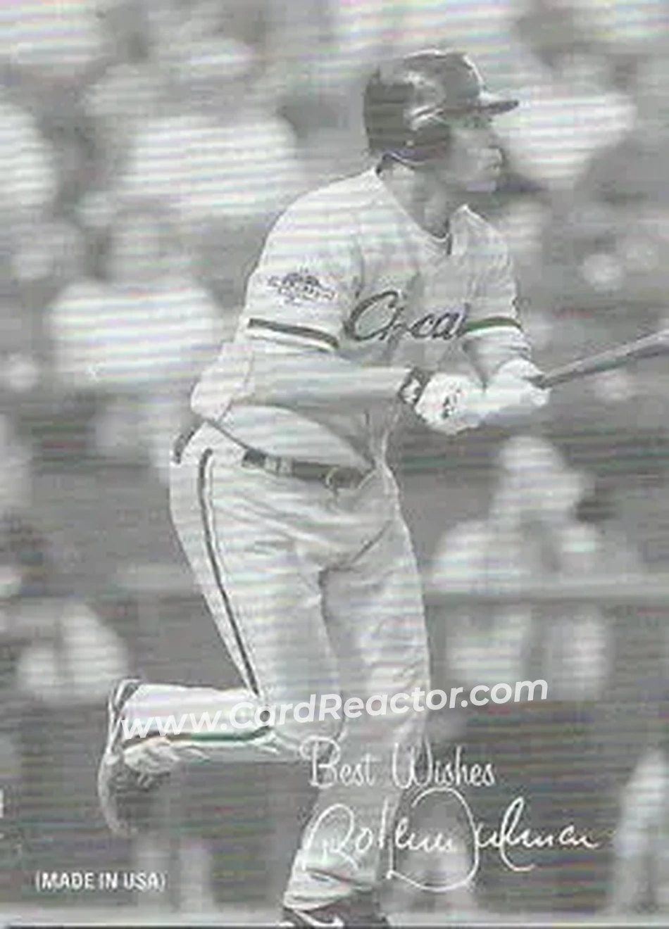 2004 Leaf - Exhibits 1939-46 Best Wishes Right #40 - Roberto Alomar - Chicago White Sox - Front