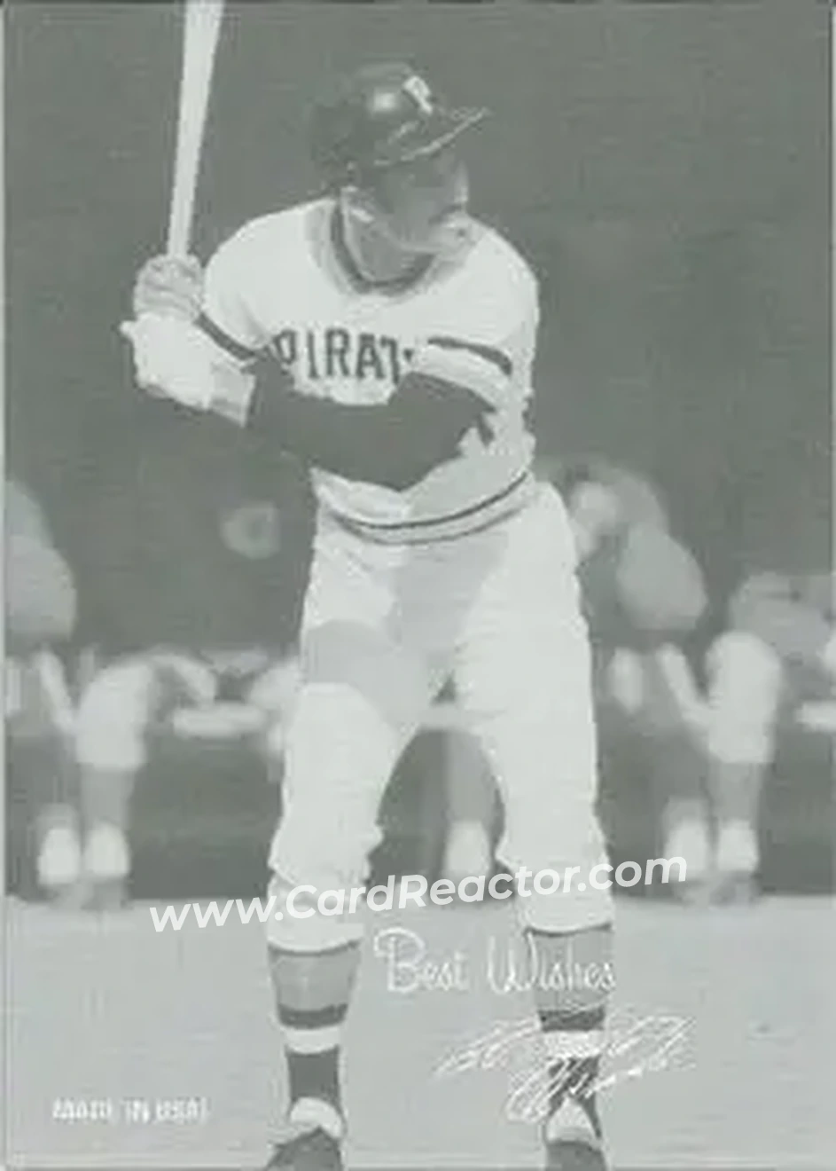 2004 Leaf - Exhibits 1939-46 Best Wishes Right #41 - Bob Clemente - Pittsburgh Pirates - Front