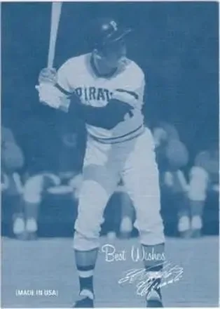 2004 Leaf - Exhibits 1939-46 Best Wishes Right Second Edition #41 - Bob Clemente - Pittsburgh Pirates