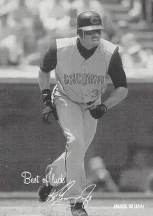 2004 Leaf - Exhibits 1939-46 Best of Luck Left #24 - Ken Griffey Jr. - Cincinnati Reds