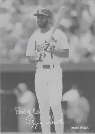 2004 Leaf - Exhibits 1939-46 Best of Luck Left #34 - Ozzie Smith - St. Louis Cardinals