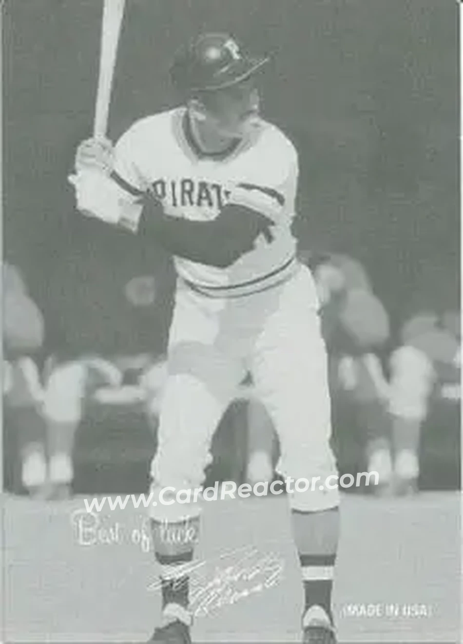 2004 Leaf - Exhibits 1939-46 Best of Luck Left #41 - Bob Clemente - Pittsburgh Pirates - Front