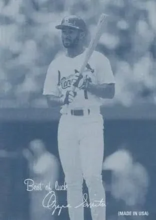 2004 Leaf - Exhibits 1939-46 Best of Luck Left Second Edition #34 - Ozzie Smith - St. Louis Cardinals