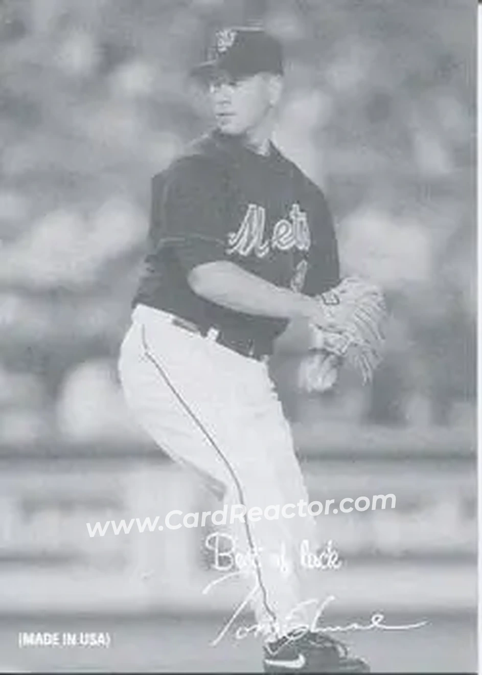 2004 Leaf - Exhibits 1939-46 Best of Luck Right #46 - Tom Glavine - New York Mets - Front