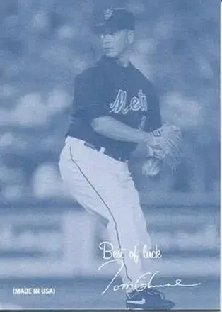 2004 Leaf - Exhibits 1939-46 Best of Luck Right Second Edition #46 - Tom Glavine - New York Mets