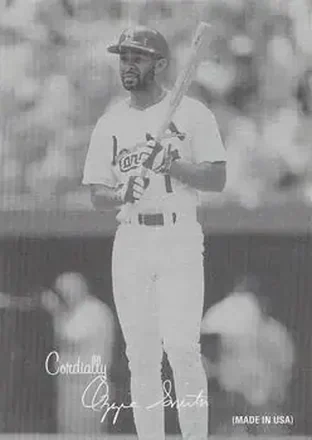 2004 Leaf - Exhibits 1939-46 Cordially Left #34 - Ozzie Smith - St. Louis Cardinals