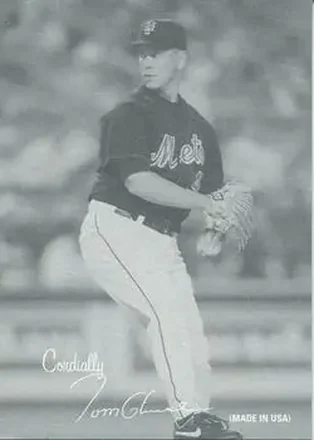2004 Leaf - Exhibits 1939-46 Cordially Left #46 - Tom Glavine - New York Mets