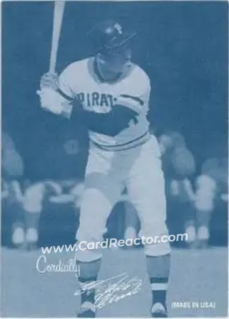2004 Leaf - Exhibits 1939-46 Cordially Left Second Edition #41 - Bob Clemente - Pittsburgh Pirates - Front