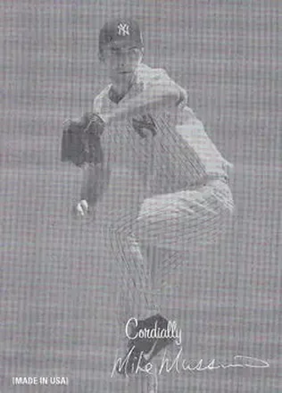 2004 Leaf - Exhibits 1939-46 Cordially Right #27 - Mike Mussina - New York Yankees