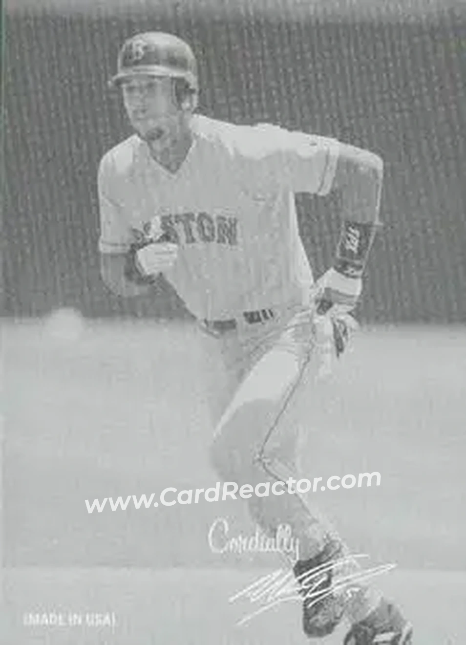 2004 Leaf - Exhibits 1939-46 Cordially Right #33 - Nomar Garciaparra - Boston Red Sox - Front