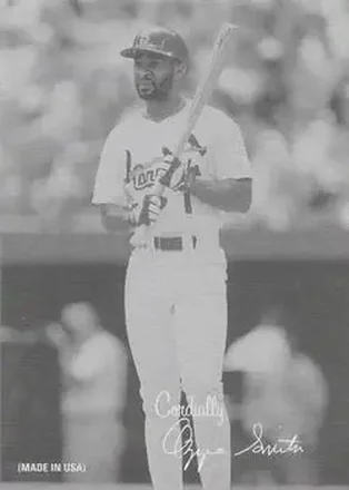 2004 Leaf - Exhibits 1939-46 Cordially Right #34 - Ozzie Smith - St. Louis Cardinals