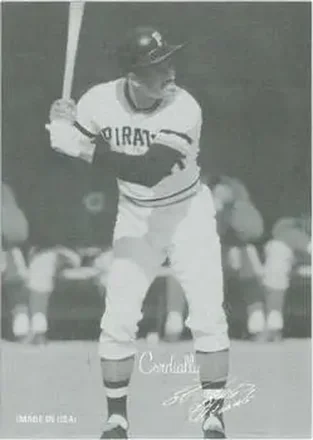 2004 Leaf - Exhibits 1939-46 Cordially Right #41 - Bob Clemente - Pittsburgh Pirates