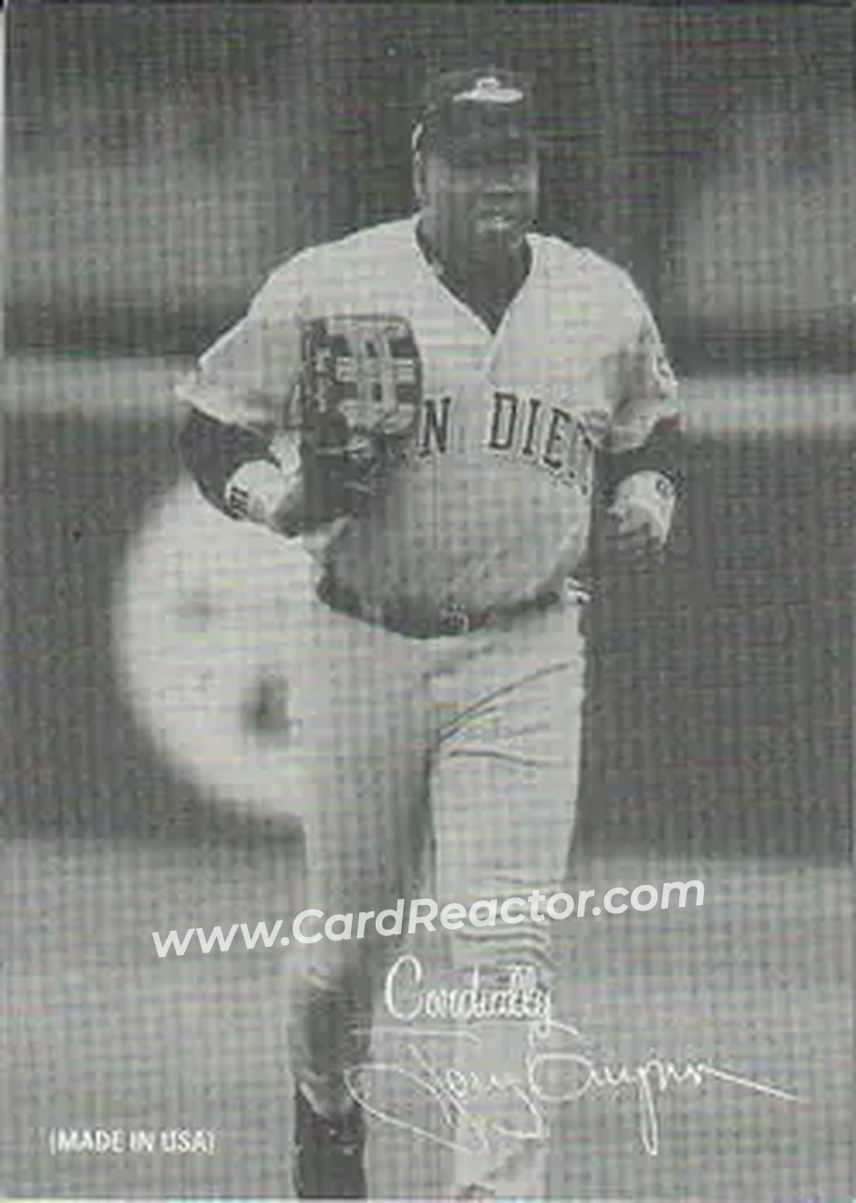 2004 Leaf - Exhibits 1939-46 Cordially Right #48 - Tony Gwynn - San Diego Padres - Front