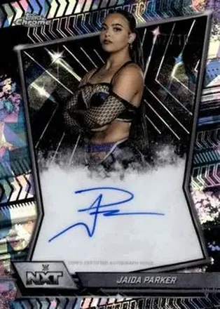 2026 Topps Chrome Sapphire Edition WWE - NXT Autographs Black #NXT-JAI - Jaida Parker
