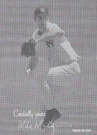 2004 Leaf - Exhibits 1939-46 Cordially Yours Left #27 - Mike Mussina - New York Yankees