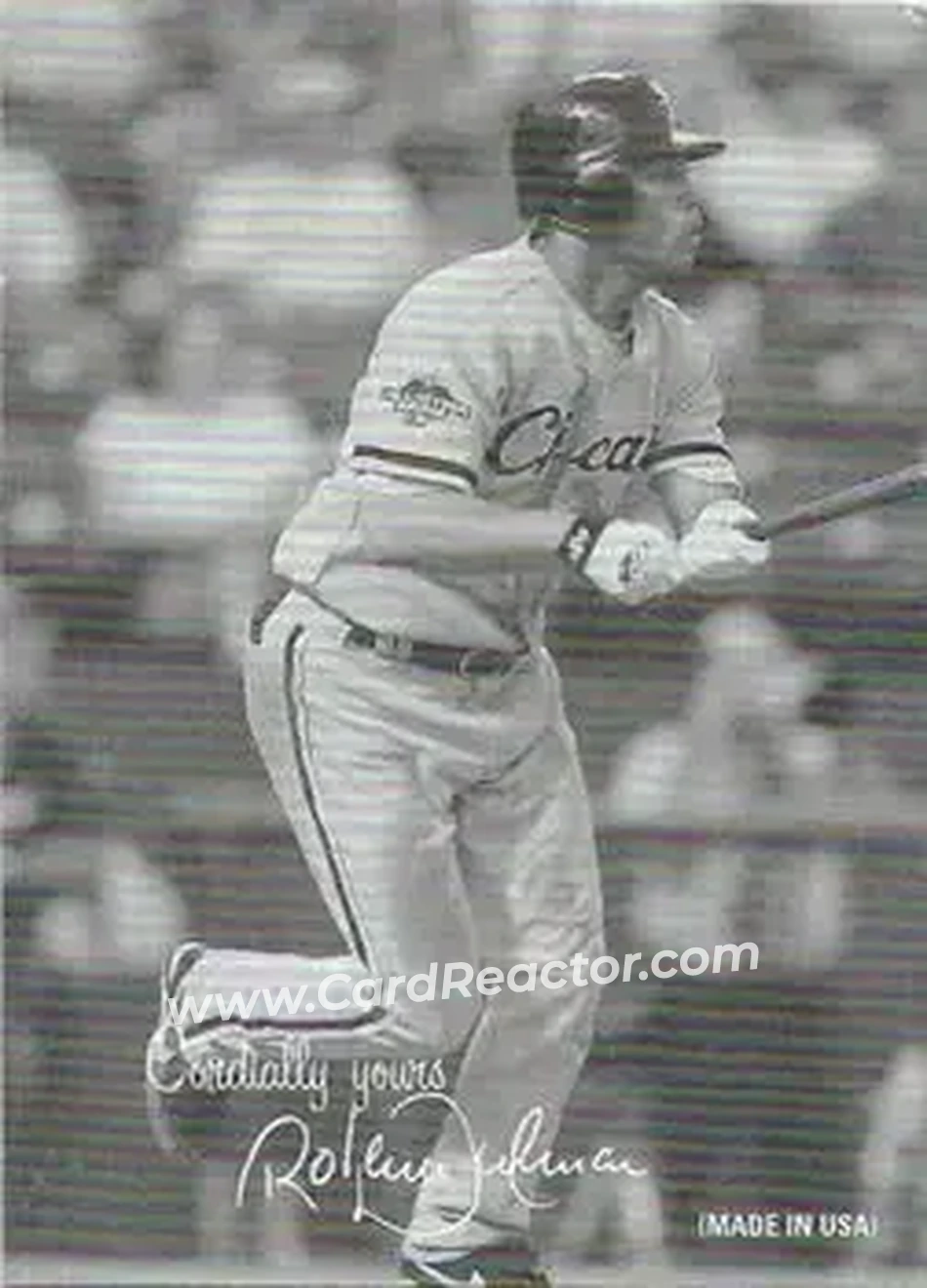 2004 Leaf - Exhibits 1939-46 Cordially Yours Left #40 - Roberto Alomar - Chicago White Sox - Front