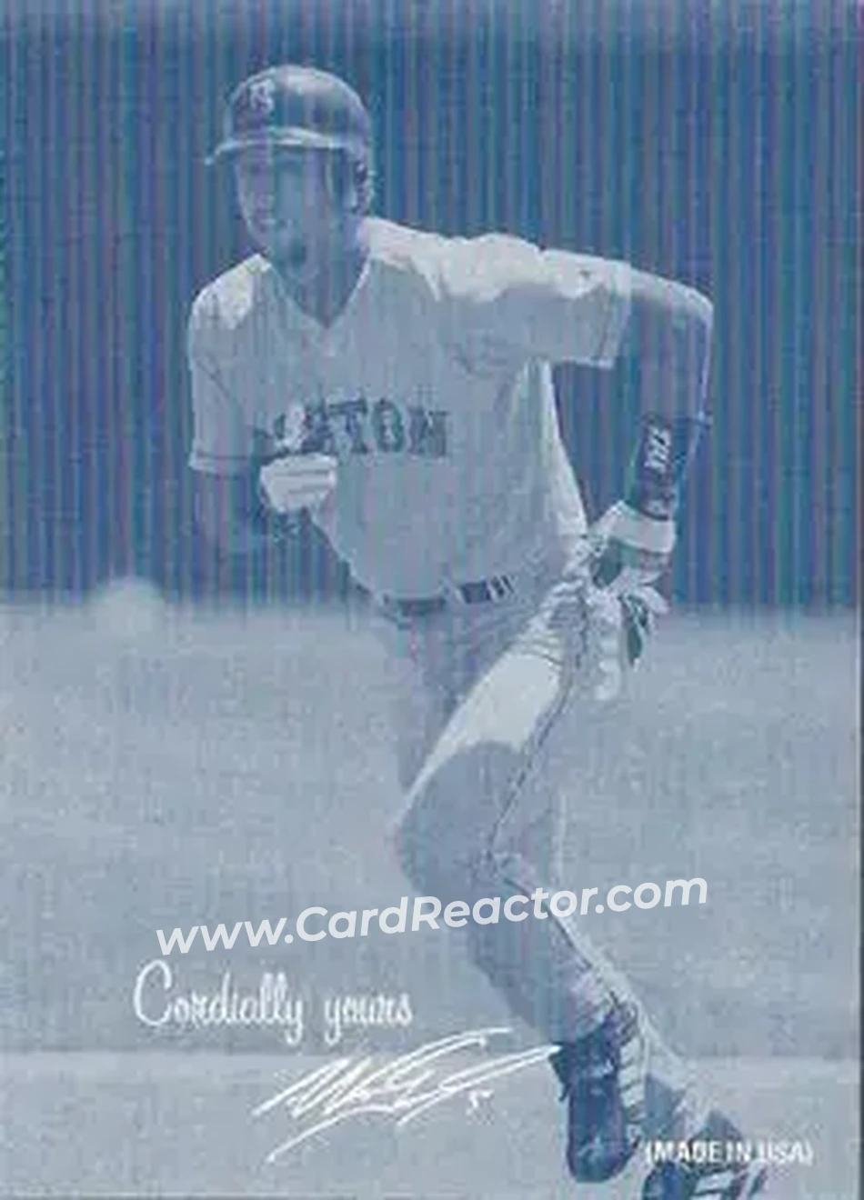 2004 Leaf - Exhibits 1939-46 Cordially Yours Left Second Edition #33 - Nomar Garciaparra - Boston Red Sox - Front