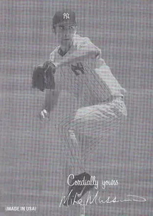 2004 Leaf - Exhibits 1939-46 Cordially Yours Right #27 - Mike Mussina - New York Yankees