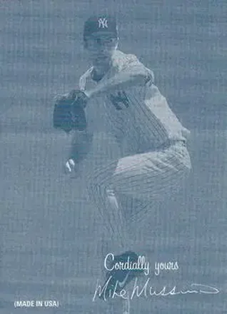 2004 Leaf - Exhibits 1939-46 Cordially Yours Right Second Edition #27 - Mike Mussina - New York Yankees
