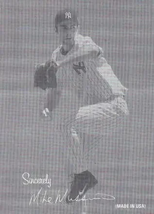 2004 Leaf - Exhibits 1939-46 Sincerely Left #27 - Mike Mussina - New York Yankees