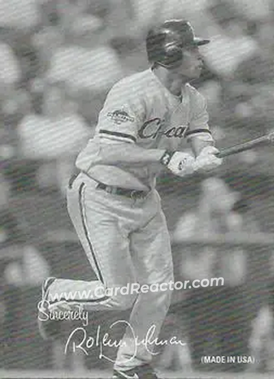 2004 Leaf - Exhibits 1939-46 Sincerely Left #40 - Roberto Alomar - Chicago White Sox - Front