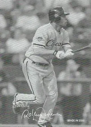 2004 Leaf - Exhibits 1939-46 Sincerely Left #40 - Roberto Alomar - Chicago White Sox
