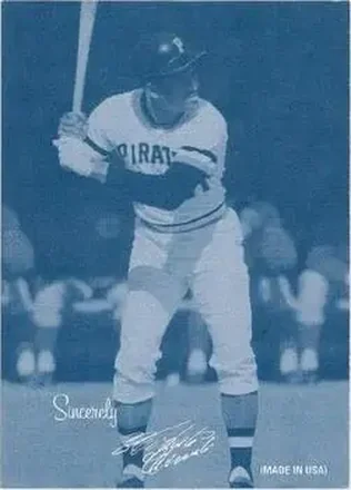 2004 Leaf - Exhibits 1939-46 Sincerely Left Second Edition #41 - Bob Clemente - Pittsburgh Pirates