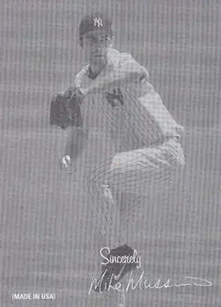 2004 Leaf - Exhibits 1939-46 Sincerely Right #27 - Mike Mussina - New York Yankees