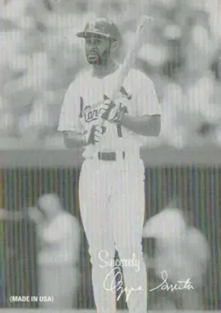 2004 Leaf - Exhibits 1939-46 Sincerely Right #34 - Ozzie Smith - St. Louis Cardinals