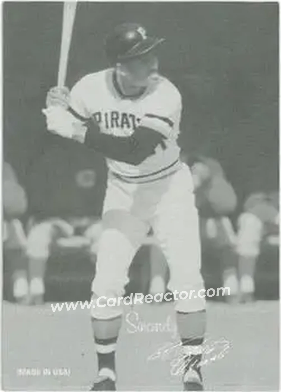 2004 Leaf - Exhibits 1939-46 Sincerely Right #41 - Bob Clemente - Pittsburgh Pirates - Front 2004 Leaf - Exhibits 1939-46 Sincerely Right #41 - Bob Clemente - Pittsburgh Pirates - Front