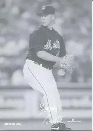 2004 Leaf - Exhibits 1939-46 Sincerely Right #46 - Tom Glavine - New York Mets