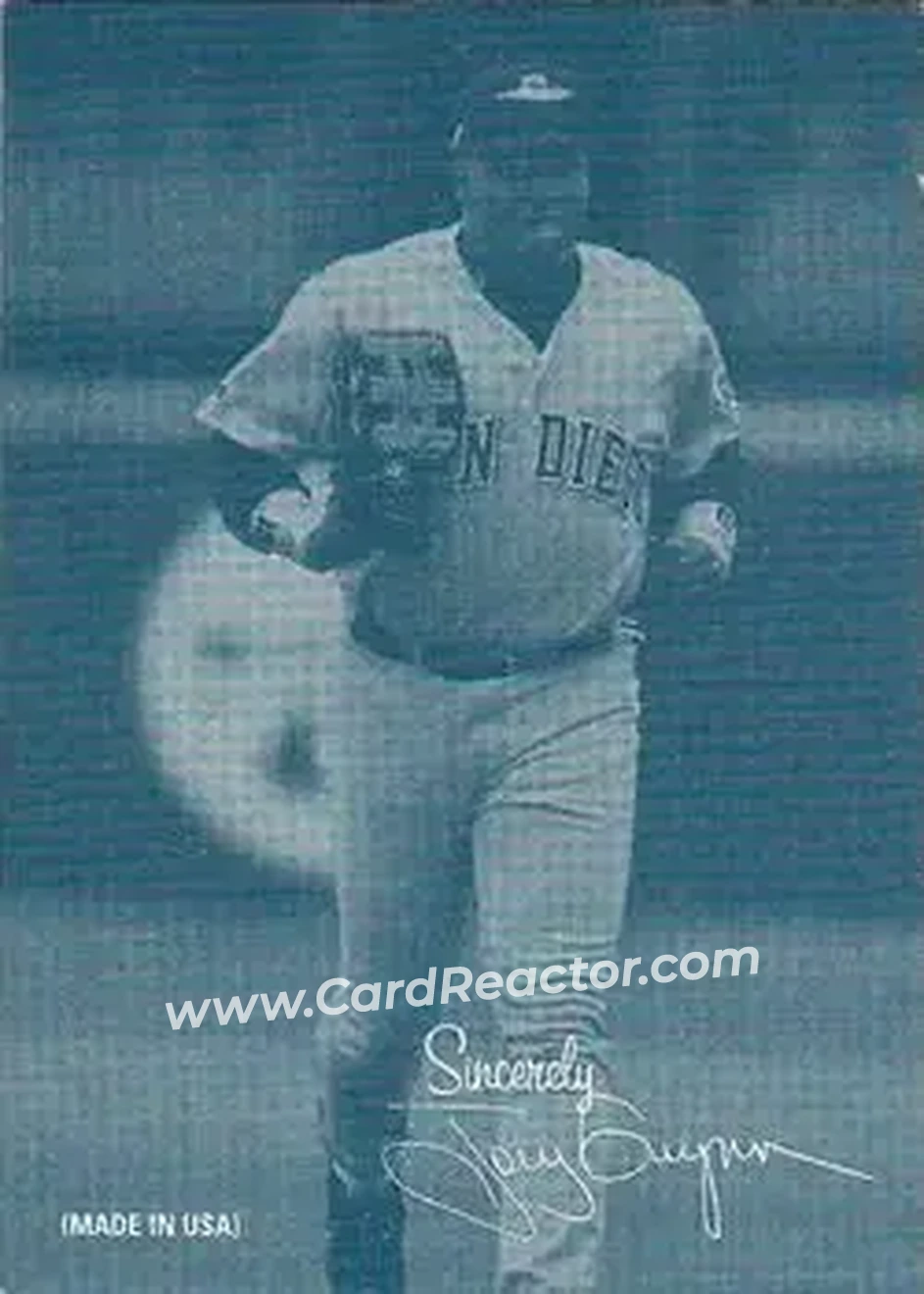 2004 Leaf - Exhibits 1939-46 Sincerely Right Second Edition #48 - Tony Gwynn - San Diego Padres - Front