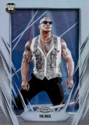 2026 Topps Chrome WWE - Refractor #1 - The Rock