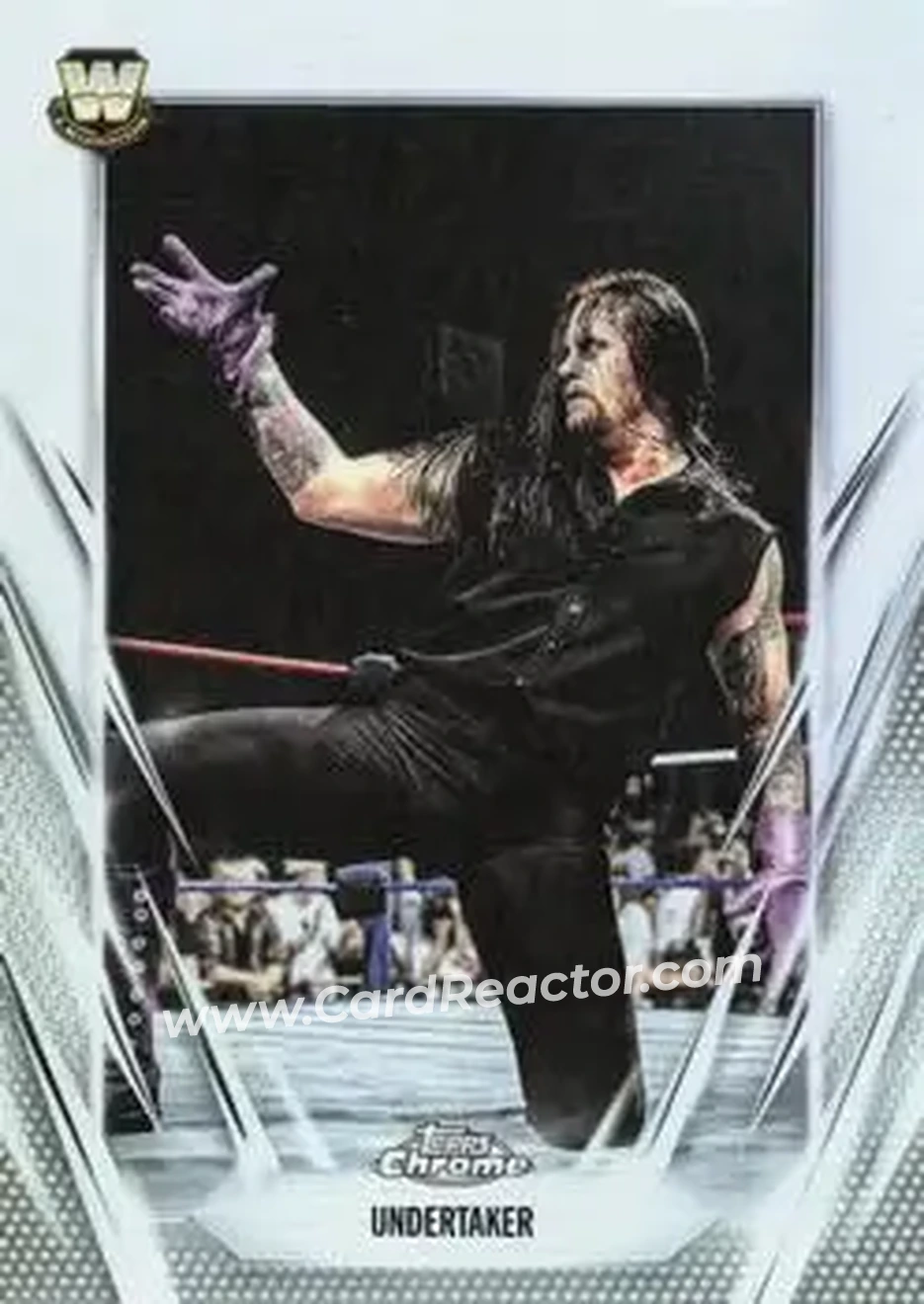 2026 Topps Chrome WWE - Refractor #3 - The Undertaker - Front 2026 Topps Chrome WWE - Refractor #3 - The Undertaker - Front