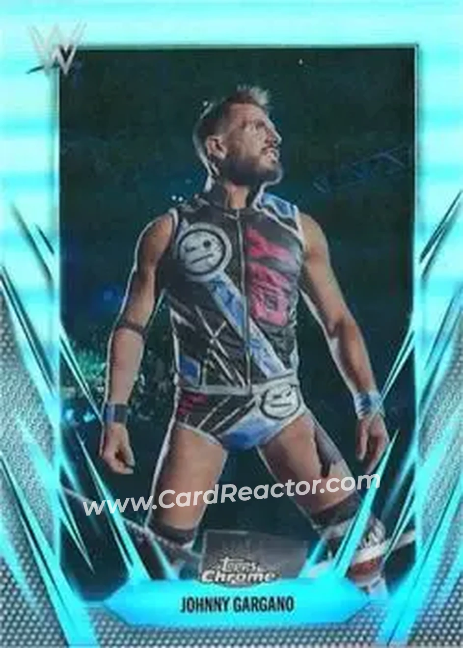 2026 Topps Chrome WWE - Refractor #15 - Johnny Gargano - Front 2026 Topps Chrome WWE - Refractor #15 - Johnny Gargano - Front
