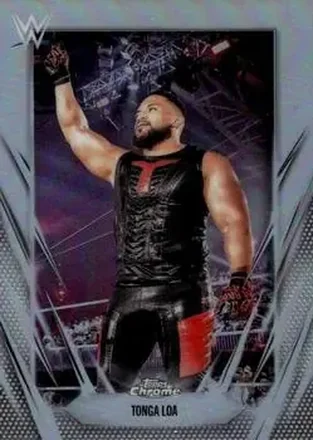 2026 Topps Chrome WWE - Refractor #16 - Tonga Loa