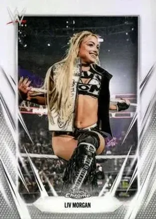 2026 Topps Chrome WWE - Refractor #17 - Liv Morgan